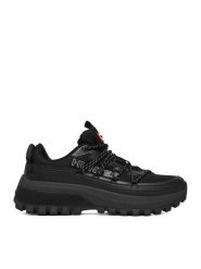 Hunter Trekkingi CEO-H1-245 Czarny. Czarne buty trekkingowe Hunter, z materiału, bez zapięcia. Za 299.99 zł.