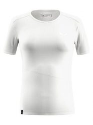 Salewa Koszulka trekkingowa "Puez Sporty Dry" w kolorze białym rozmiar: 38. Białe t-shirty sportowe Salewa, bez wzorów, z materiału, bez ramiączek, outdoorowe. Za 74.81 zł.