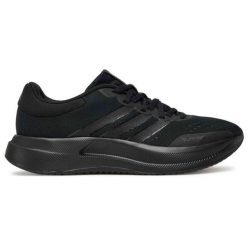 Buty damskie ADIDAS Treadmove - biegowe, Climacool, czarne. Czarne buty do biegania adidas, bez wzorów, z gumy, bez zapięcia, do biegania, climacool (adidas). Za 180.99 zł.