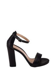 Lizza Shoes Skórzane sandały w kolorze czarnym rozmiar: 39. Czarne sandały Lizza Shoes, bez wzorów, ze skóry, z otwartym noskiem, bez obcasa, na koturnie, bez zapięcia. Za 144.24 zł.