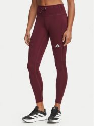 Adidas Legginsy Run Essentials Full Length Leggings KQ8195 Bordowy Slim Fit. Czerwone legginsy adidas, bez wzorów, z syntetyku, sportowe. Za 219.99 zł.