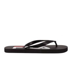 Klapki Fila Troy FFW0005 80010 japonki czarne. Czarne japonki bez wzorów. Za 79.62 zł.