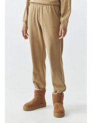 TATUUM Spodnie dresowe "Seni" w kolorze beżowym rozmiar: XS. Brązowe spodnie dresowe Tatuum, bez wzorów, z dresówki. Za 183.59 zł.