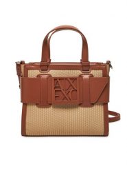 Armani Exchange Torebka XW000392 AF13673 U6164 Brązowy. Brązowe torebki klasyczne Armani Exchange, bez wzorów, ze skóry, bez dodatków. Za 679.99 zł.