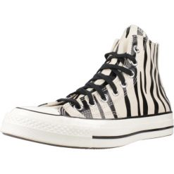 Buty CONVERSE GLOW-IN-THE-DARK ZEBRA PRIN Nadruk zwierzęcy. Buty treningowe Converse, bez wzorów, bez zapięcia. Za 386.99 zł.