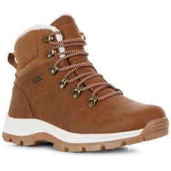 Damskie Buty Do Chodzenia BLAIR. Brązowe buty treningowe Trespass, bez wzorów, bez zapięcia, trekkingowe. Za 257.99 zł.