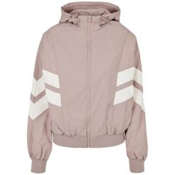 Bluza damska z kapturem Urban Classics crinkle batwing (Duże rozmiary). Białe bluzy z kapturem Urban Classics, na lato, xl, bez wzorów, z meshu, z kapturem. Za 246.20 zł.