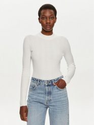 Hugo Sweter Sarphammy 50518311 Écru Slim Fit. Swetry Hugo, l, bez wzorów, z wiskozy, bez ramiączek. Za 399.99 zł.