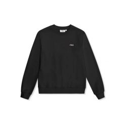 Węższy sweterek damski Fila Lierna Regular. Czarne swetry Fila, m, bez wzorów, z materiału, eleganckie, bez ramiączek. Za 225.45 zł.