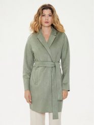 ONLY Płaszcz przejściowy Joline 15315660 Zielony Regular Fit. Zielone płaszcze ONLY, l, bez wzorów, z syntetyku, bez kaptura. Za 129.99 zł.