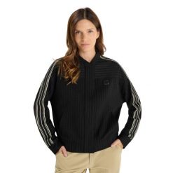 Kurtka damska Le Temps des cerises Olivia. Czarne kurtki Le Temps Des Cerises, bez wzorów, bez kaptura. W wyprzedaży za 344.35 zł.