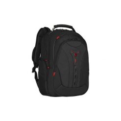 Plecak miejski Pegasus Deluxe 25l. Czarne plecaki Wenger, bez wzorów, bez dodatków. Za 545.99 zł.