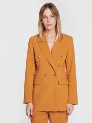 B.young Marynarka Velva 20812135 Pomarańczowy Regular Fit. Brązowe marynarki i żakiety b.young, bez wzorów, z syntetyku, bez ramiączek. Za 289.99 zł.