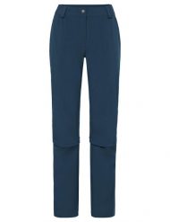 Spodnie damskie Farley Stretch ZO Capri. Niebieskie spodnie narciarskie Vaude, bez wzorów, z materiału, narciarskie. Za 559.00 zł.