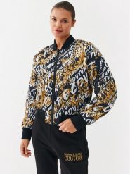 Versace Jeans Couture Kurtka bomber 73HAT408 Kolorowy Relaxed Fit. Kurtki Versace Jeans Couture, bez wzorów, z jeansu, bez kaptura. Za 1,039.00 zł.