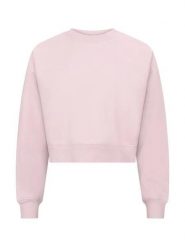 Clique Miami Cropped krótki sweter damski z bawełny z recyklingiem. Czerwone swetry CLIQUE, xl, bez wzorów, z bawełny, bez ramiączek. Za 158.26 zł.