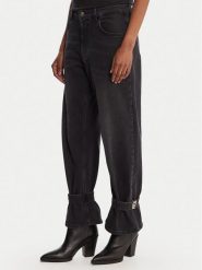 Liu Jo Jeansy UF5105 D0291 Szary Boyfriend Fit. Szare jeansy Liu Jo, bez wzorów, z bawełny. Za 899.99 zł.