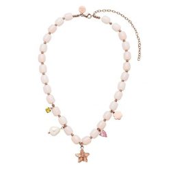 Purelei Purelei Naszyjnik Spring Naszyjniki 1 ct Damski. Czerwone naszyjniki Purelei, z materiału, z cyrkonią, pozłacane. Za 207.39 zł.