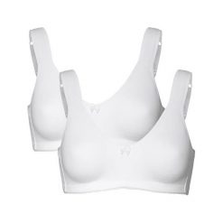 Cellbes Biustonosz 2 Pack biały female biały 75B. Białe biustonosze sportowe Cellbes, bez wzorów. Za 139.00 zł.