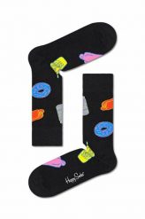 Happy Socks skarpetki X SIMPSONS kolor czarny. Czarne skarpetki Happy Socks, bez wzorów. Za 49.99 zł.
