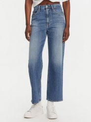 Tommy Jeans Jeansy Layla DW0DW20644 Niebieski Straight Fit. Niebieskie jeansy Tommy Jeans, bez wzorów, z bawełny. Za 309.99 zł.