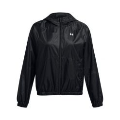 Damska kurtka wodoodporna Under Armour. Białe kurtki do biegania Under Armour, l, bez wzorów, bez kaptura, do biegania. W wyprzedaży za 277.90 zł.