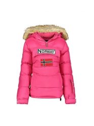 Geographical Norway Parka "Belancolie" w kolorze różowym rozmiar: 128. Różowe płaszcze Geographical Norway, bez wzorów, bez kaptura. Za 250.94 zł.