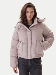 Levi's® Kurtka puchowa Western Bubble 003MD-0003 Różowy Regular Fit. Czerwone kurtki l, bez wzorów, z puchu, bez kaptura. Za 899.99 zł.