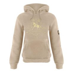 Bluza jeździecka JD ATTACK Royal. Brązowe bluzy z kapturem JD ATTACK, l, bez wzorów, z bawełny, z kapturem, na fitness i siłownię. Za 229.00 zł.