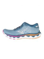 Mizuno Buty "Wave Horizon 6" w kolorze błękitnym do biegania rozmiar: 36,5. Niebieskie buty do biegania Mizuno, bez wzorów, z materiału, bez zapięcia, do biegania. Za 198.10 zł.
