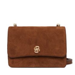 Torebka BOSS. Brązowe torebki klasyczne Boss, bez wzorów, klasyczne, bez dodatków. Za 1,349.00 zł.