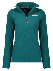 Canadian Peak Bluza polarowa "Tugeak" w kolorze ciemnozielonym rozmiar: S. Zielone bluzy z polaru Canadian Peak, s, bez wzorów, z materiału. Za 74.11 zł.