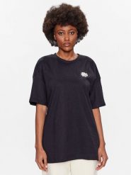 Outhorn T-Shirt TTSHF436 Granatowy Relaxed Fit. Niebieskie t-shirty Outhorn, xs, bez wzorów, z bawełny, bez kołnierzyka, bez ramiączek. Za 49.99 zł.