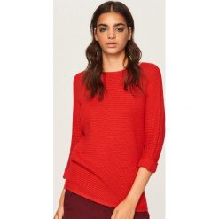 Sweter - Czerwony. Swetry marki INESIS. W wyprzedaży za 39.99 zł.