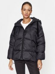 Guess Kurtka zimowa W3BL21 WG0V0 Czarny Regular Fit. Czarne kurtki Guess, na zimę, m, z aplikacjami, z syntetyku, bez kaptura. Za 609.99 zł.