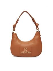 LOVE MOSCHINO Torebka JC4237PP0OKC0200 Brązowy. Brązowe torebki klasyczne Love Moschino, bez wzorów, ze skóry, bez dodatków. Za 799.99 zł.