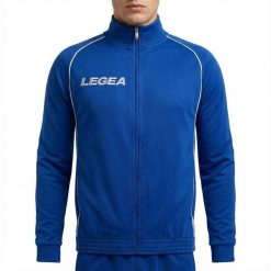 Kurtka Biegowa Florida Light z Kapturem Niebiesko-Biała. Białe kurtki do biegania LEGEA, m, bez wzorów, z bawełny, bez kaptura, do biegania. Za 72.00 zł.