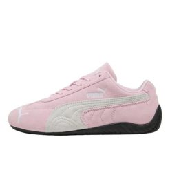 Buty do chodzenia dla dorosłych Puma Speedcat OG Pink White. Czerwone buty treningowe Puma, bez wzorów, ze skóry, bez zapięcia, trekkingowe. Za 601.51 zł.