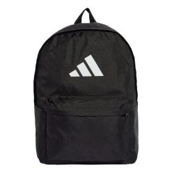 Plecak Classic Back-to-School 3-Stripes. Brązowe plecaki adidas, bez wzorów, z materiału, bez dodatków. Za 119.00 zł.