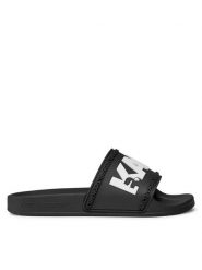 KARL LAGERFELD Klapki KL80904 Czarny. Czarne klapki KARL LAGERFELD, bez wzorów, z tworzywa sztucznego, bez obcasa, bez zapięcia. Za 239.99 zł.