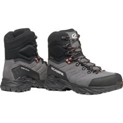 Buty zimowe Scarpa Rush Polar GTX WMN. Szare trekkingi Scarpa, bez wzorów, z gore-texu, bez zapięcia, trekkingowe, gore-tex. Za 1,302.15 zł.