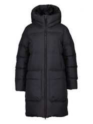 DOLOMITE Parka puchowa ''Fitzroy'' w kolorze czarnym rozmiar: L. Czarne płaszcze Dolomite, l, bez wzorów, z puchu, bez kaptura. Za 480.90 zł.