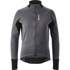 Kurtka softshell damska Gonso. Szare kurtki przejściowe sportowe Gonso, bez wzorów, z materiału, bez kaptura, rowerowe. Za 634.50 zł.
