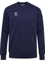 Bluza Hummel Go 2.0. Niebieskie bluzy Hummel, s, bez wzorów, z bawełny, klasyczne, bez ramiączek, bez kaptura. Za 243.00 zł.