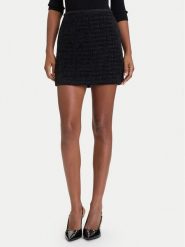 Marciano Guess Spódnica mini 5BGD08 7394A Czarny Regular Fit. Czarne spódnice Marciano Guess, z aplikacjami, z syntetyku, mini. Za 608.40 zł.