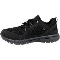 Buty do chodzenia damskie Ecco Terracruise Ll W Tex Gtx. Czarne buty trekkingowe ECCO, z materiału, bez zapięcia. Za 778.00 zł.