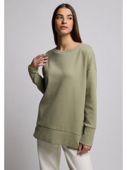 ELBSAND Bluza "Josune" w kolorze szarobrązowym rozmiar: S. Brązowe bluzy ELBSAND, s, bez wzorów, bez kaptura. Za 150.45 zł.