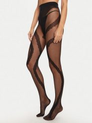 Hunkemöller Rajstopy Damskie 300748 Czarny. Czarne rajstopy Hunkemöller, bez wzorów, z materiału. Za 49.99 zł.