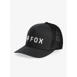 Czapka z daszkiem Fox Absolute Flexfit Hat. Czarne czapki z daszkiem FOX, bez wzorów, sportowe. Za 139.99 zł.