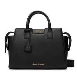 Torebka Armani Exchange. Czarne torebki klasyczne Armani Exchange, bez wzorów, klasyczne, bez dodatków. Za 704.99 zł.